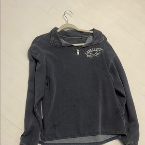 Valette Women's Gray Quarter-Zip Sweatshirt